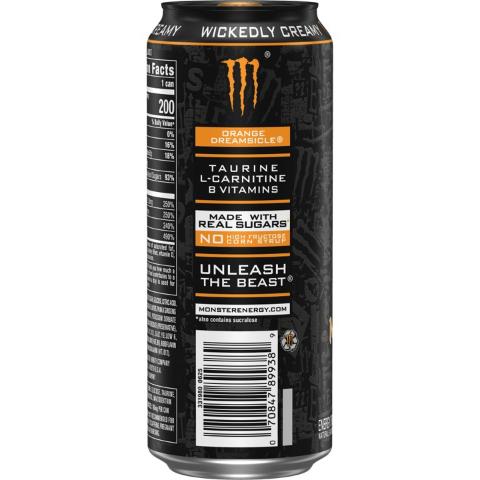 Buy Monster Energy Orange Dreamsicle 16oz Online from 7-Eleven |Fast  Delivery