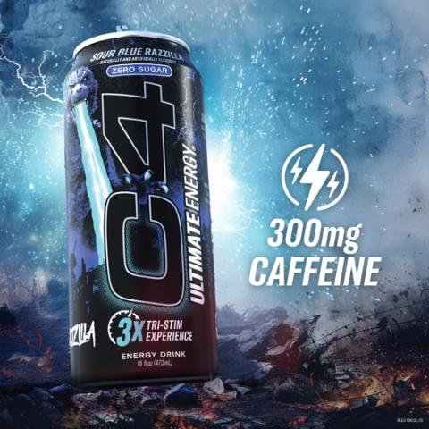 Buy C4 Performance Energy Zero Sugar Sour Blue Razzilla 16oz