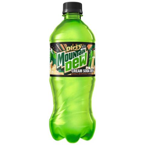 Buy Mtn Dew Dirty Dew Zero Cream Soda 20oz Online from 7-Eleven