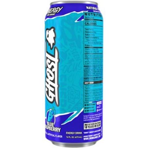 New Ghost Blue Raspberry Buy Ghost Energy Zero Sugar Blue Raspberry 16oz Online from 7-Eleven ...
