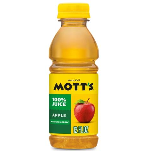 Mott's 100% Apple Juice 12oz