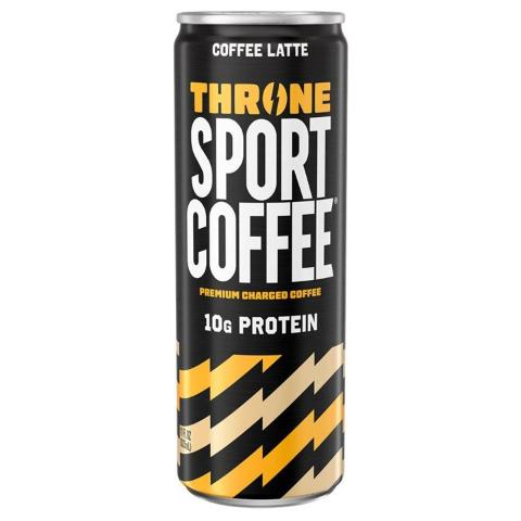Throne Sport Coffee Premium Charged Latte 11oz
