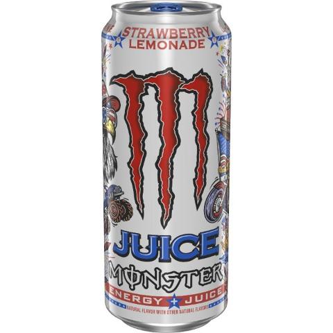 Buy Monster Energy Juice Strawberry Lemonade 16oz Online from 7