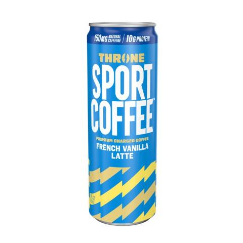 Throne Sport Coffee French Vanilla Latte 11oz