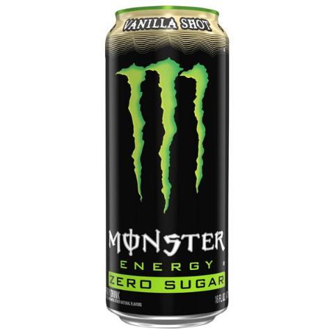 Monster Energy Zero Sugar Vanilla Shot 16oz