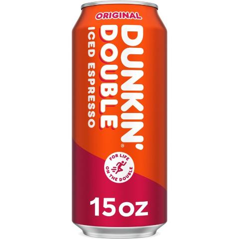 Dunkin Double Original Iced Espresso 15oz