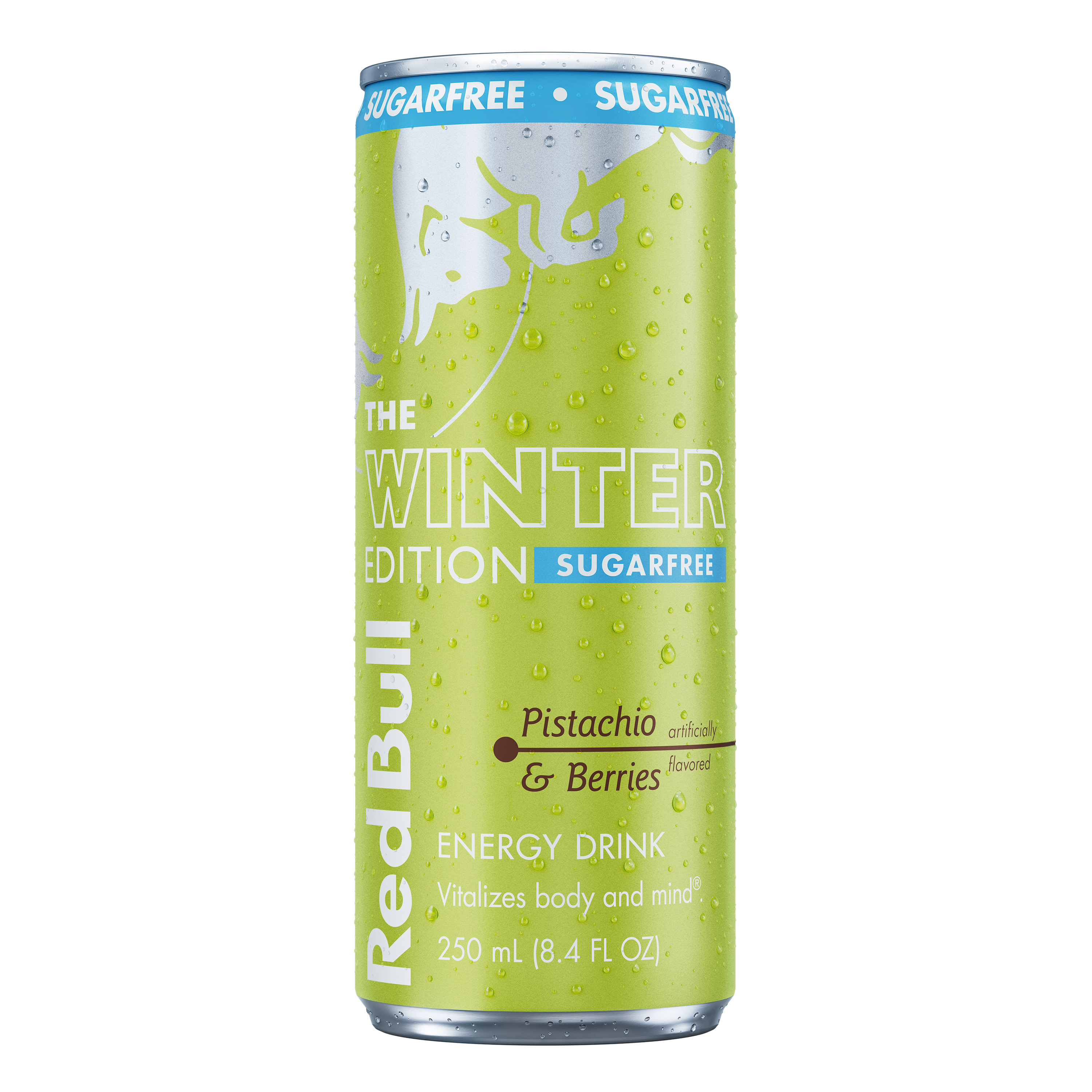 Red Bull Sugar Free Winter Edition Pistachio & Berries 8.4oz