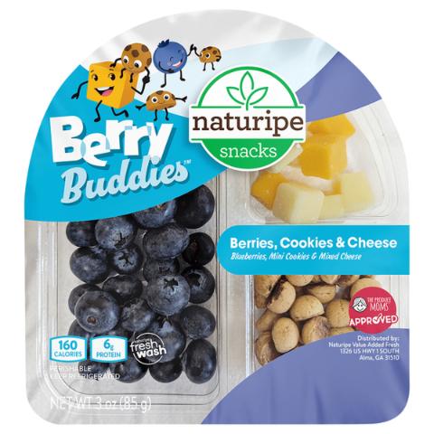 Naturipe Blueberries, Mini Cookies & Mixed Cheese Snack Mix 3oz