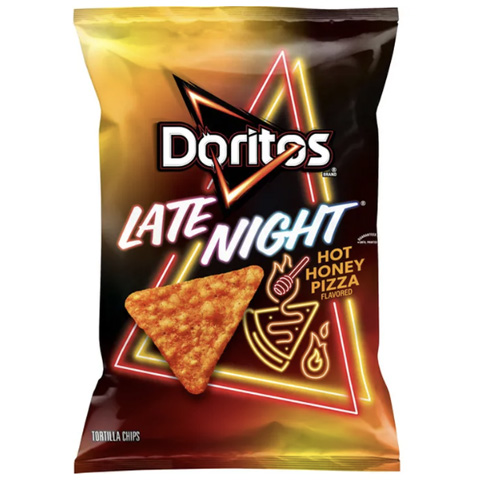 Buy Doritos Late Night Hot Honey Pizza Chips 2.6oz Online from 7