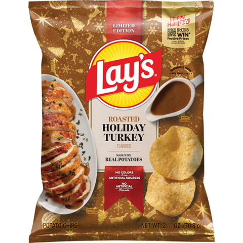 Lay's Roasted Holiday Turkey 2.5oz
